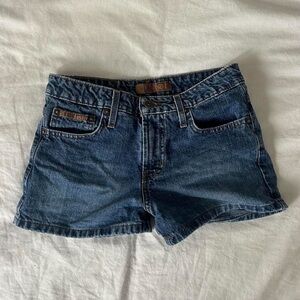 Vintage Lei denim shorts